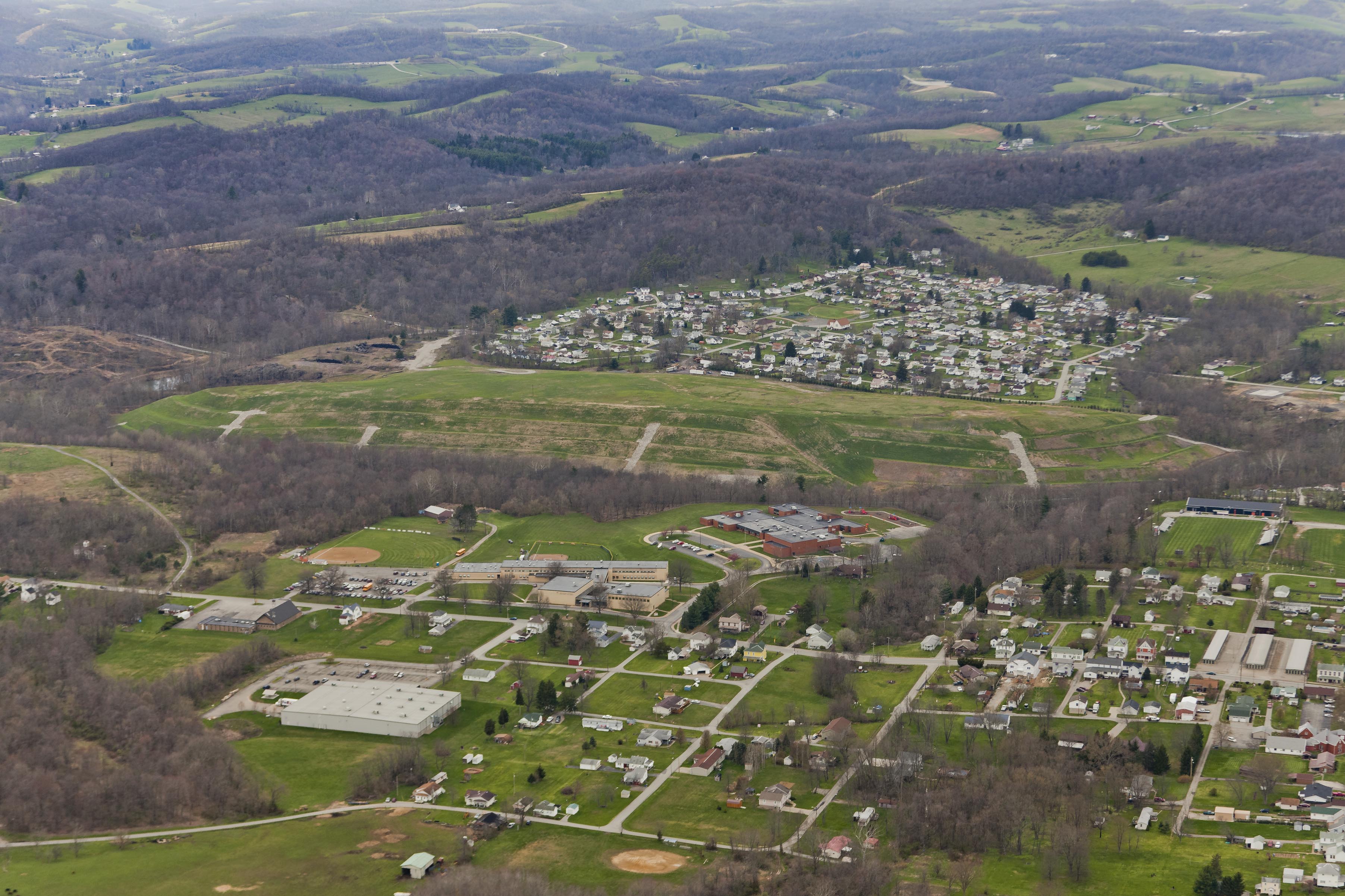 Reclaiming a Company Town Project in Mather, PA. After construction (2016).
