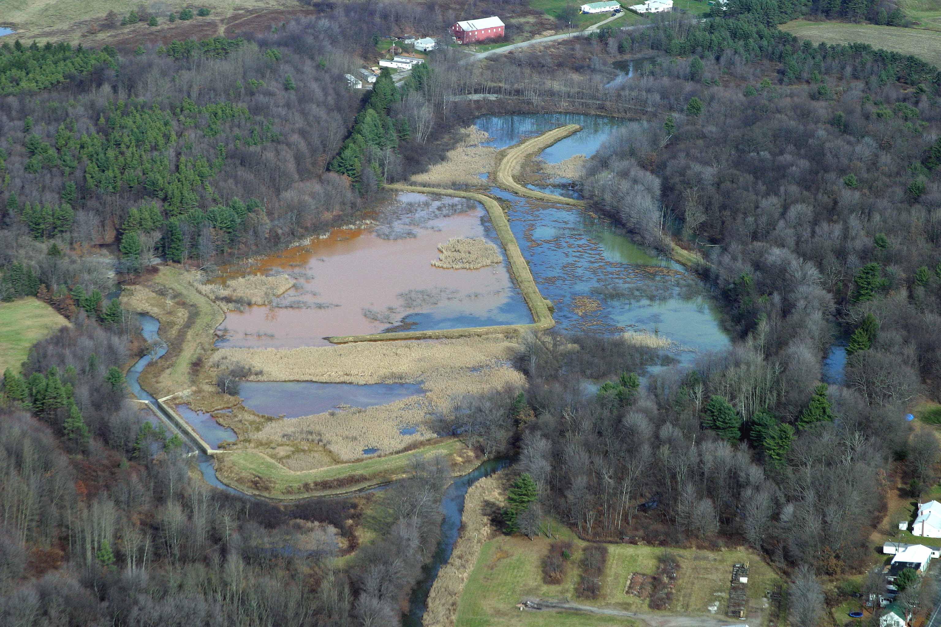 Boswell Passive Treatment System in Somerset County PA."