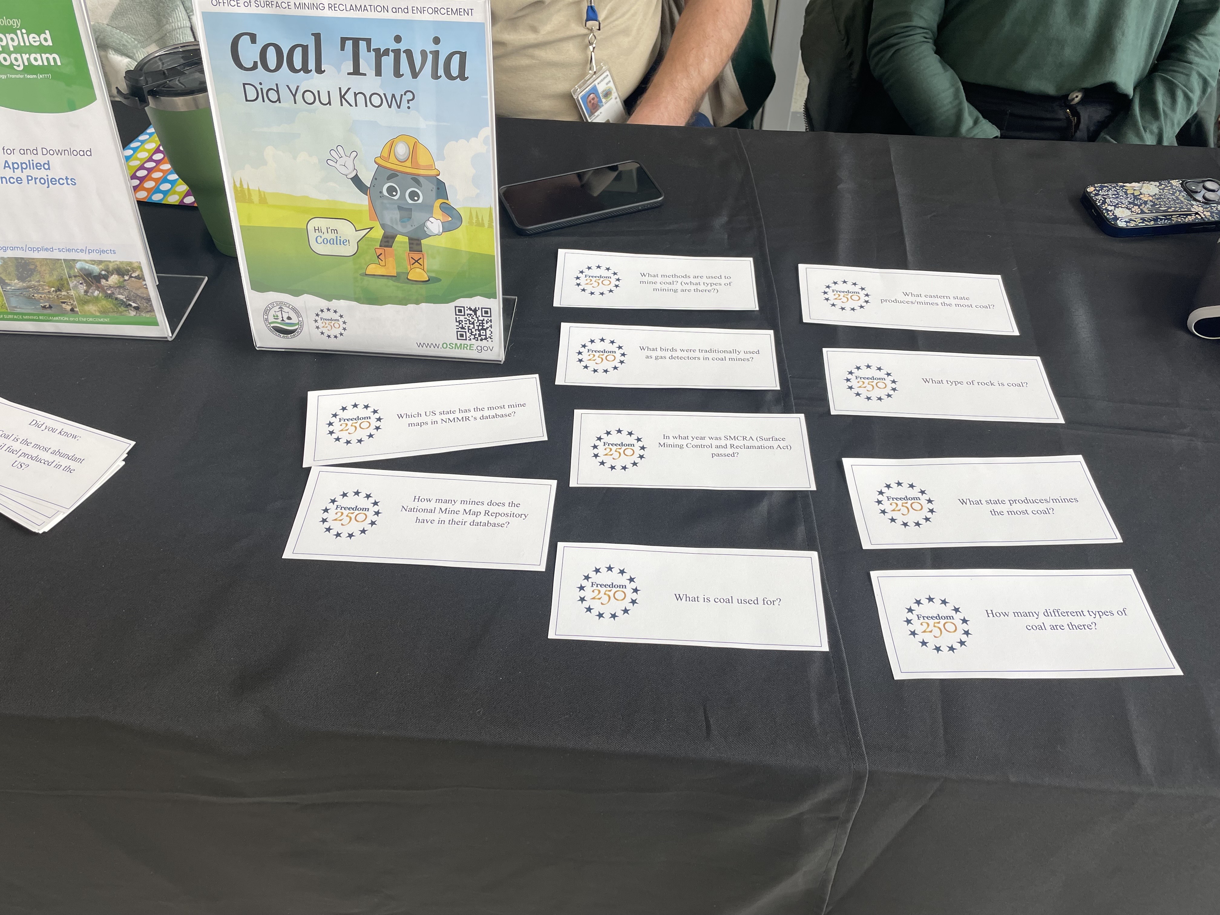 Colie even made a surprise appearance in the trivia game! 