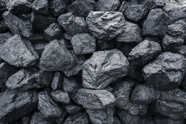 image of a pile of coal