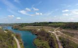 Aerial view of Friendship Park, Jefferson County, Ohio. Photo courtesy of Ohio Department of Natural Resources.